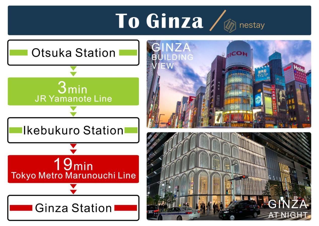 Nestay Inn Tokyo Otsuka 403 Buitenkant foto